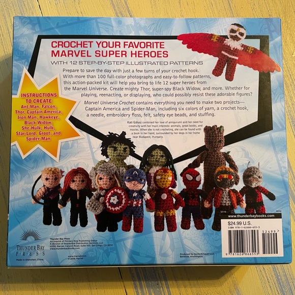 NWT Marvel Crochet Kit - Picture 3 of 3